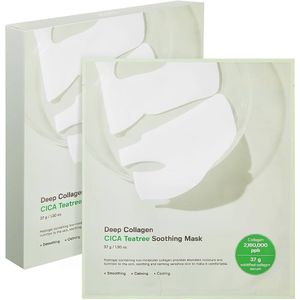 Sungboon Editor Deep Collagen Cica Teatree Soothing Mask 4 st
