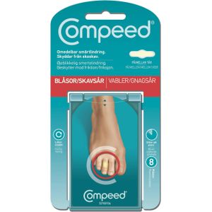 Compeed - Blister Op Tenen - Voetverzorging - 8 Stuks
