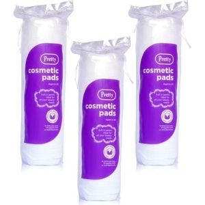 Wattenschijfjes - Rond - Katoen - 80 Stuks