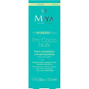 MIYA Cosmetics - myWONDERBALM - Hydraterende Crème - 75 ml - Met Kokoswater