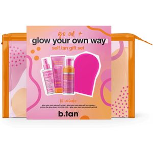 B.Tan B.Tan Glow Your Own Way Gift Set 100 ml + 100 ml + 100 ml + 1 st