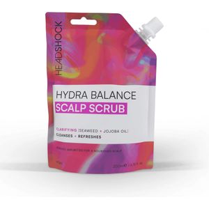 Head Shock Hydra Balance Scalp Scrub -Seaweed & Jojoba Oil 200 ml