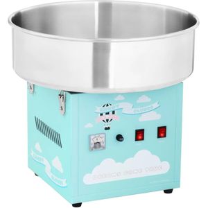 Royal Catering Suikerspinmachine - 52 cm - 1.200 W - turkoois