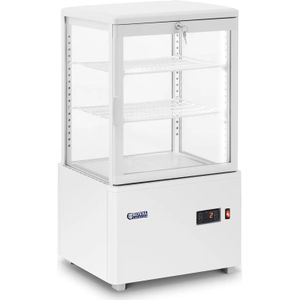 Royal Catering Koelvitrine - 58 L - Royal Catering - 3 niveaus - Fiolett - afsluitbaar