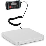 Pakketweegschaal - 100 kg / 0,05 kg - 31 x 32 cm - extern LCD