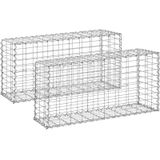 Gabion - 2 stuks. - 102 x 32 x 51 cm