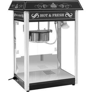 Royal Catering Popcorn Machine zwart - Amerikaans ontwerp
