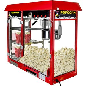 Royal Catering Popcorn Machine rood