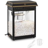 Royal Catering Popcorn Machine - zwart en goud