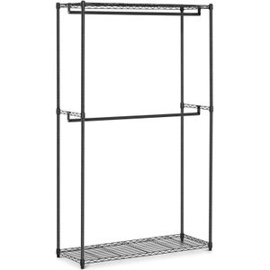 Royal Catering Metalen kledingrek - 120 x 45 x 199.5 cm - 200 kg - zwart