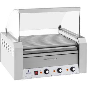 Royal Catering Hotdog machine - Hotdog maker - Warmhoudlade - RVS