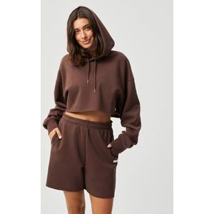 Studio Oversized Cropped Hoodie