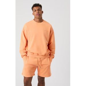 Borg Oversized Washed Sweatshirt