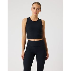 Studio Ribbed Cropped Tank Top