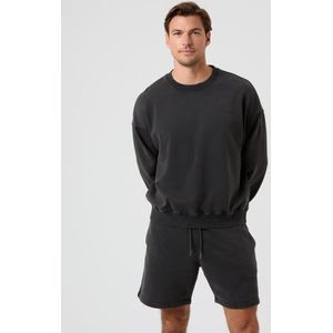 Borg Oversized Washed Sweatshirt