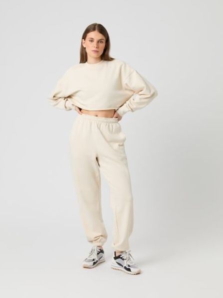 Björn Borg - Studio Oversized Sweatpants - Dames - Biologisch Katoen - Gerecycled Polyester