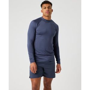 Borg Mock Neck Ls T-Shirt