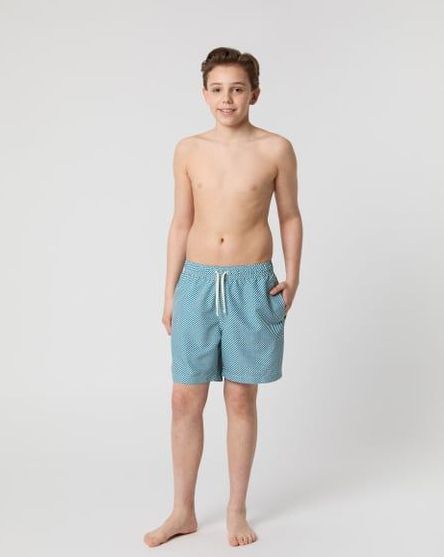 Zwemshort met opdruk voor kinderen Björn Borg