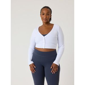 Alice Stenlöf Cropped Rib Cardigan