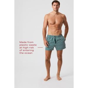 Borg Print Swim Shorts