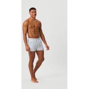 Borg Retro Print Swim Shorts