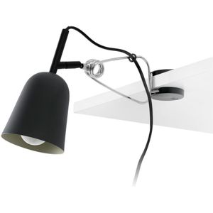 STUDIO Klemmleuchte schwarz und creme
