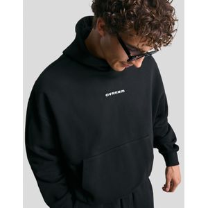 Bershka Boxy Fit Sweater Met Print Heren Xs Zwart