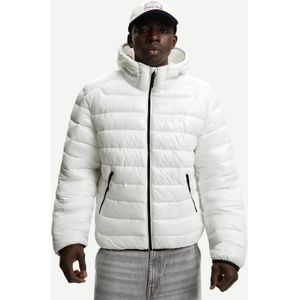 Bershka Licht Donsjack Heren Xs Wit