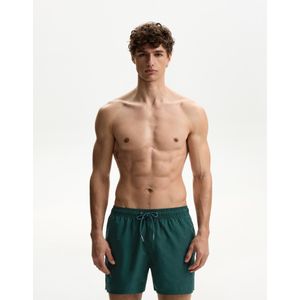 Bershka Effen Zwembroek Heren L Groen