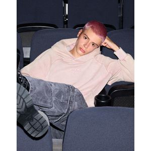 Bershka Boxy Fit Sweater Heren L Roos