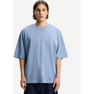 Bershka Oversized T-Shirt Met Korte Mouw Heren S Gewassen Blauw