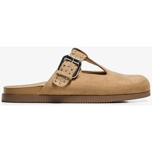 Bershka Clog Met Gesp Dames 35 Zand