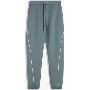 Bershka Sweatstof Joggingbroek Heren S Blauw
