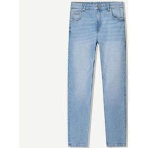 Bershka Skinny Jeans Heren 44 Gewassen Blauw