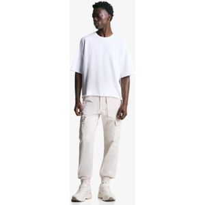 Bershka Cargo Joggingbroek Heren S Zand