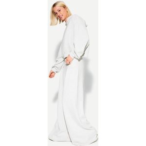 Bershka Oversized Hoodie Dames Xs Grijs