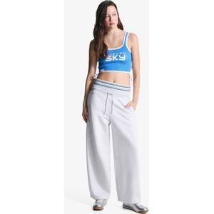 Bershka Wnba Top Met Bandjes Dames L Blauw