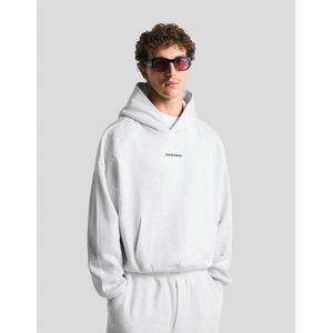 Bershka Boxy Fit Sweater Met Print Heren Xl Grijs