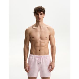 Bershka Zwembroek Met Print Heren M Roos