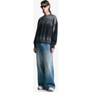 Bershka Mega Baggy Jeans Heren 44 Gewassen Blauw