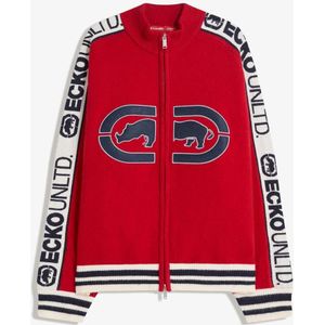 Bershka Ecko Unltd Jas Heren Xs Rood