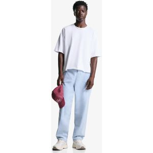 Bershka Denim Joggingbroek Heren M Lichtblauw