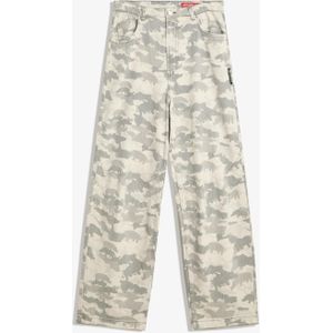 Bershka Ecko Unltd Baggy Jeans Heren 44 Donkergrijs