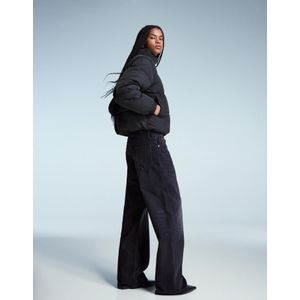 Bershka Gewatteerde Jas Dames Xxs Zwart