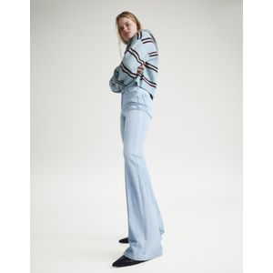 Bershka Klokkende Jeans Dames 32 Lichtblauw