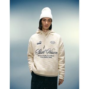 Bershka Trui Met Polokraag En Print Heren S Beige