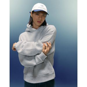 Bershka Hoodie Met Print Heren S Grijs