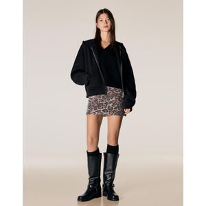 Bershka Minirok Met Lovertjes Dames L Veelkleurig