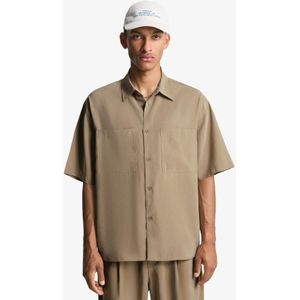 Bershka Boxy Fit Overhemd Met Korte Mouw Heren S Nerts