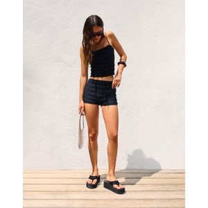 Bershka Bandeau Met Kant Dames L Zwart